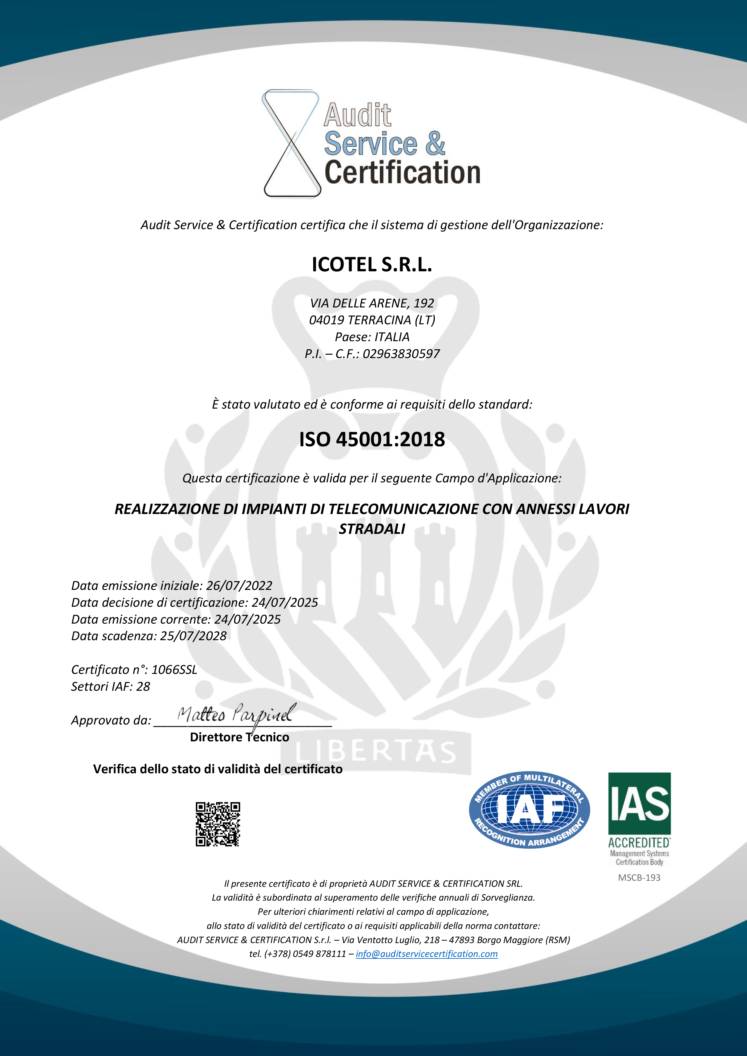 ISO 45001:2018